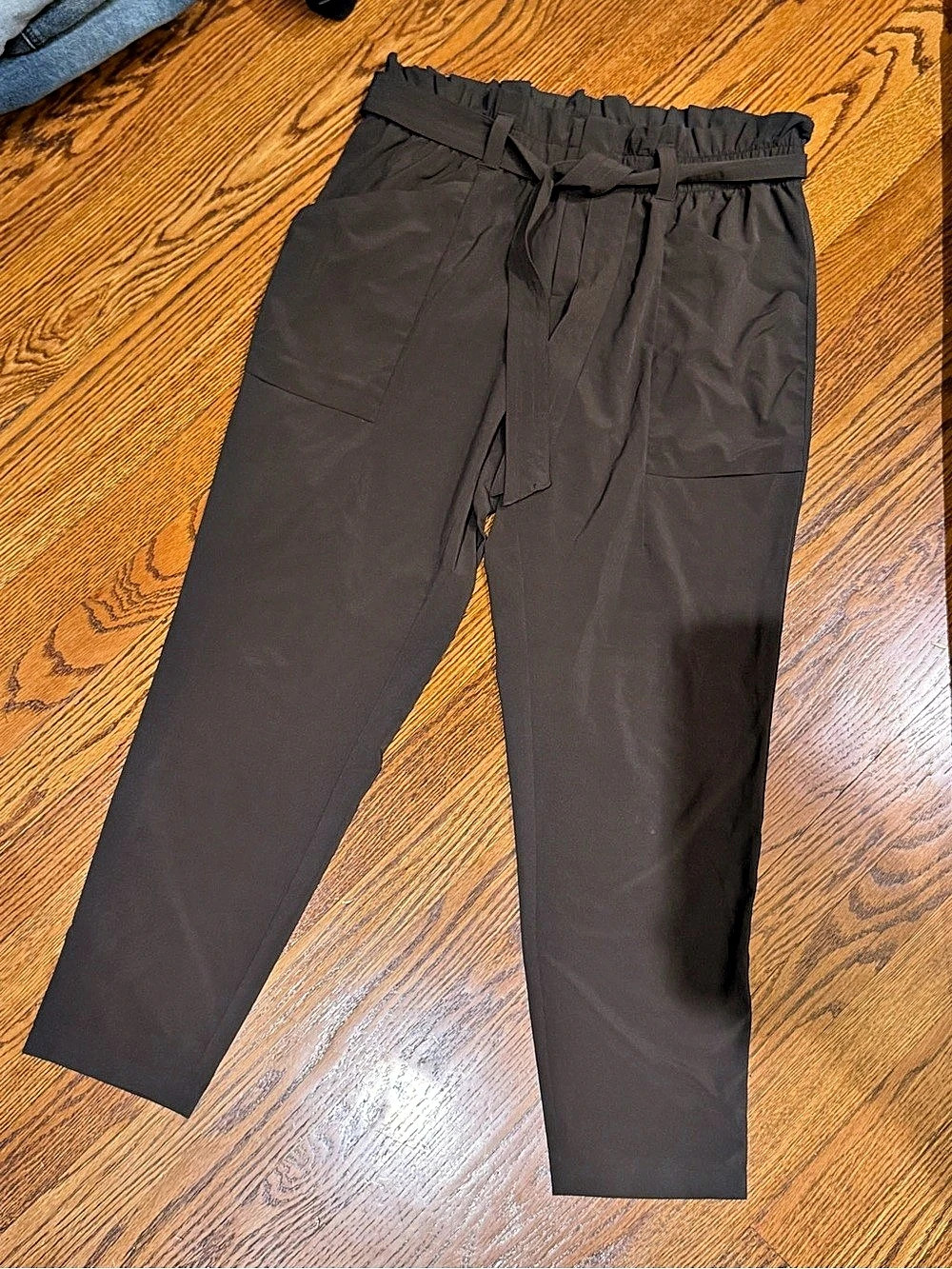 Athleta Skyline Pant II Straight Leg Pants Brown Size 10